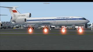 FSX AI Traffic at London Heathrow Airport 1970s [upl. by Salene]