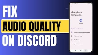 How to Fix Audio Quality on Discord [upl. by Sevik]