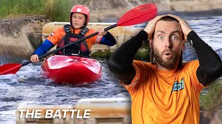 ALLES VALT IN HET WATER💦😱  Zappsport The Battle Kajak [upl. by Netsrak409]