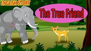 The True Friend  Panchatantra English Moral Stories For Kids  MahaCartoonTV English [upl. by Aibat]