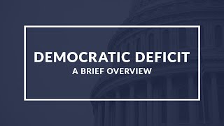 Understanding the Democratic Deficit A Quick Deep Dive into Political Participation Gaps [upl. by Eet]