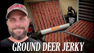 Home Made Deer Jerky Recipe [upl. by Ednarb872]