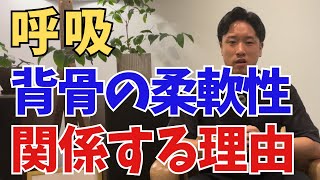 呼吸を深くするためには背骨の柔軟性が必要な理由｜頑張って呼吸をしようとするほど浅くなる [upl. by Hy]