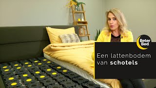 Een lattenbodem van schotels  Beter Bed [upl. by Elbag]