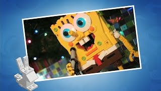 SpongeBob SquarePants Theme Song  LEGO Club TV  Behind the Bricks [upl. by Melentha]