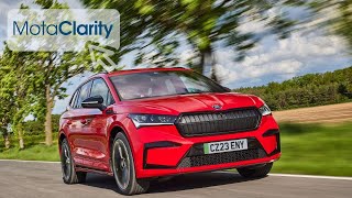 New Skoda Enyaq iV Review  MotaClarity [upl. by Eugatnom]