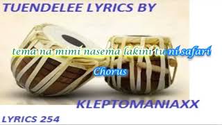 KLEPTOMANIAX  TUENDELEE KICKIE KARAOKE [upl. by Paloma]