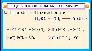 OQV NO – 358 The products of the reaction between H2SO4 and PCl5 [upl. by Namwen116]