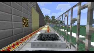 Minecraft Fully Automatic Subway System [upl. by Hoem825]