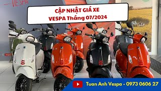 Cập Nhật Giá Xe Vespa Tháng 072024  Tiếp Cục Có quot Ưu Đãi Kép quot và DEAL Tốt Cho Khách Hàng [upl. by Isidor]