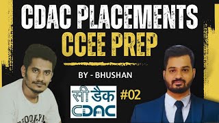 CDAC Placements process  CCEE Exam Preparation  How cdacinfo got placed [upl. by Krispin724]