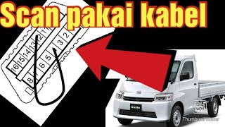 Cara Scan mesin granmax pakai kabel  tanpa alat scan mudah sekali [upl. by Sergei]