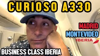 AIRBUS 330200 DE IBERIA  VOLANDO EN BUSINESS CLASS DE MADRID A MONTEVIDEO [upl. by Ken910]