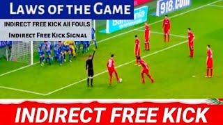 Laws of the Game  Law 13  FREE KICKS [upl. by Llennaj]