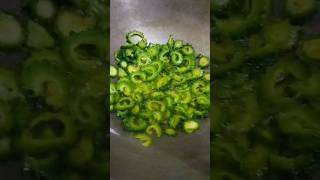 Karela fry newkitchentips newkitchenhacks experiment usefulkitchentips youtubeshorts [upl. by Fitzpatrick]