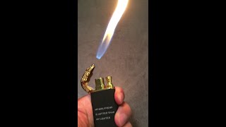 How to Refill Fiiz Dual Flame Lighter Shorts [upl. by Daune]