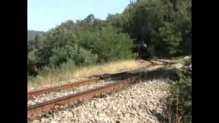 Le Train à Vapeur des Cévennes  2012 140 C 27 [upl. by Ecirtap858]