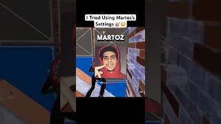 Martoz’s Settings 🤯 fortnite viral fortnitesettings [upl. by Aver174]