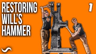 RESTORING THE FAIRBANKS POWERHAMMER Part 1 [upl. by Lecram]