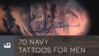 70 Navy Tattoos For Men  United States Navy [upl. by Astra]