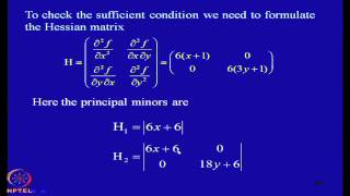 Mod01 Lec22 Unconstarined multivariable optimization [upl. by Aleuname630]