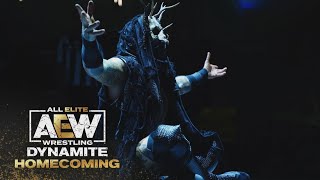 Watch Malakai Blacks Epic First AEW Entrance  AEW Dynamite Homecoming 8421 [upl. by Nyltiak261]