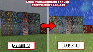 Cara Pasang Shader Mcpe 121 Dijamin WORK [upl. by Ecydnak]