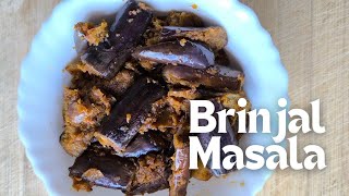 Easy amp Tasty Brinjal Masala Must Try Recipe  BainganEggplant Masala [upl. by Aneliram]