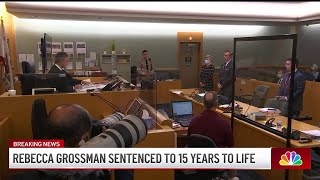 Rebecca Grossman sentenced to prison in crash that killed 2 boys [upl. by Brackett]