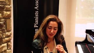 2013 Classical Finalist Interview  Sara Daneshpour [upl. by Nerty]