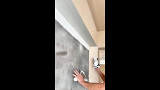 Painter Applying putty  Puttying for renovation putty 241116 [upl. by Gibb]