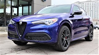 2021 Alfa Romeo Stelvio Ti Sport This Is The Best Driving New SUV You Can Buy [upl. by Ahsrats182]