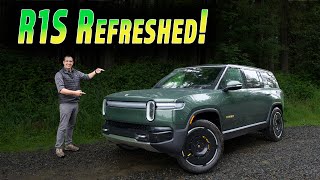 The 2025 Rivian R1S Gets An Undercover Overhaul [upl. by Danette]