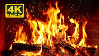 🔥 Cozy Fireplace 4K 12 HOURS Fireplace with Crackling Fire Sounds Crackling Fireplace 4K [upl. by Liane]