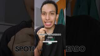 Fim do Spotify crackeado spotifypremium apk apkmod craqueado pirataria spotifyapk [upl. by Oinolopa]