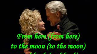 From Here to the Moon and Back with lyrics  Joyful Noise  Dolly Parton [upl. by Hengel]