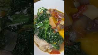 Sauteed Spinach with Kalabasa sautéed spinach spinach Kalabasa food shorts [upl. by Erda]