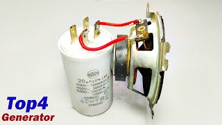 Top 4 Generator 220V Free Energy Generator Totaly 900000KW At Maker10m [upl. by Nathalia]