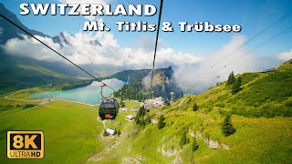 Mount Titlis amp Trübsee Engelberg Switzerland 8K [upl. by Darnok537]