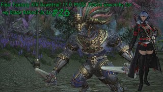 Final Fantasy XIV Dawntrail 70 MSQ Youre unworthy from my blade Bakool Ja Ja 26 [upl. by Mechling211]