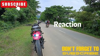 Reaction 😱🚀⚡ns200 vlogs vlog ns200 motovlog [upl. by Nerdna]