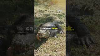 Jaguar VS Caiman Predator or Prey [upl. by Septima]