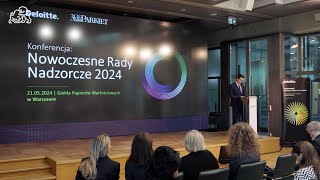 Relacja z debaty Nowoczesne Rady Nadzorcze 2024 [upl. by Ynettirb]