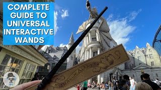 How to Use Interactive Harry Potter World Wands at Universal Orlando [upl. by Damita]