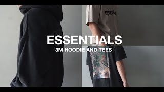 FEAR OF GOD ESSENTIALS 3M REFLECTIVE HOODIE AND TEES [upl. by Eilliw]