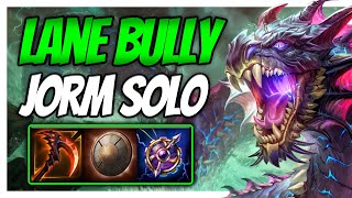 DEATHS TOLL JORM JUST DROPPED AND HE BULLIES  Smite Jormungandr solo Ranked [upl. by Gone]