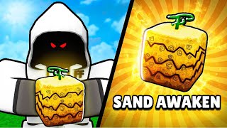 Sand Awakened Is Actually INSANE Blox Fruits [upl. by Michail]