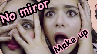 No mirror make up challenge [upl. by Tiana]