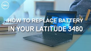 How to replace the Battery in your Dell Latitude 3480 [upl. by Warthman]