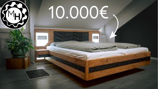 Homemade 10000€ Bed  4 Unique Features [upl. by Pepita]